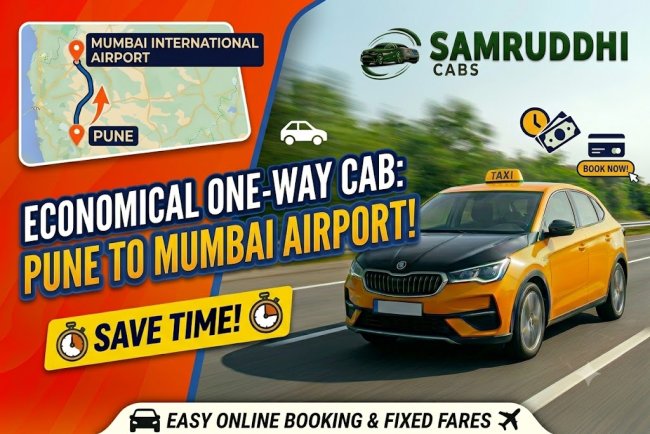 How Do I Book an Economical One-Way Taxi from Pune to Mumbai International Airport?