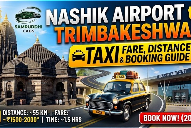 Nashik Airport to Trimbakeshwar Distance, Travel Time, and Best Taxi Routes