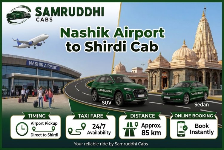 Nashik Airport to Shirdi Cab for Senior Citizens: Comfort Tips