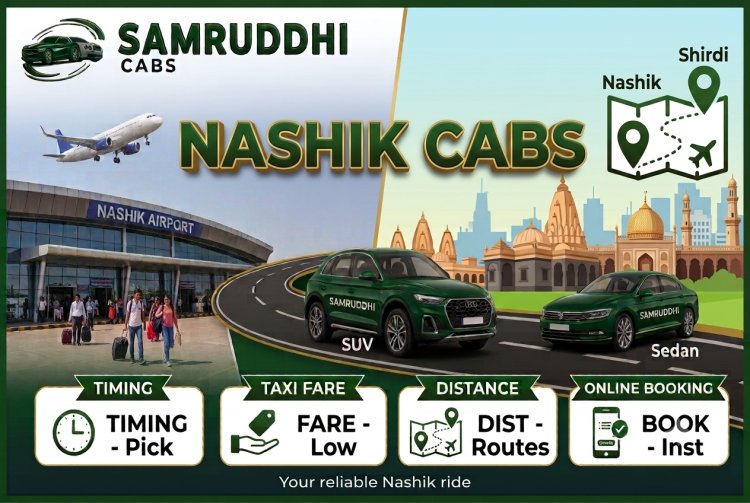 Nashik to Pune Taxi Fare & Route Guide 2026 | Samruddhi Cabs