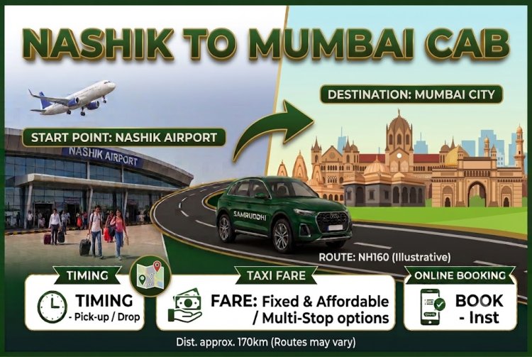 Nashik to Mumbai via Samruddhi Mahamarg | Samruddhi Cabs